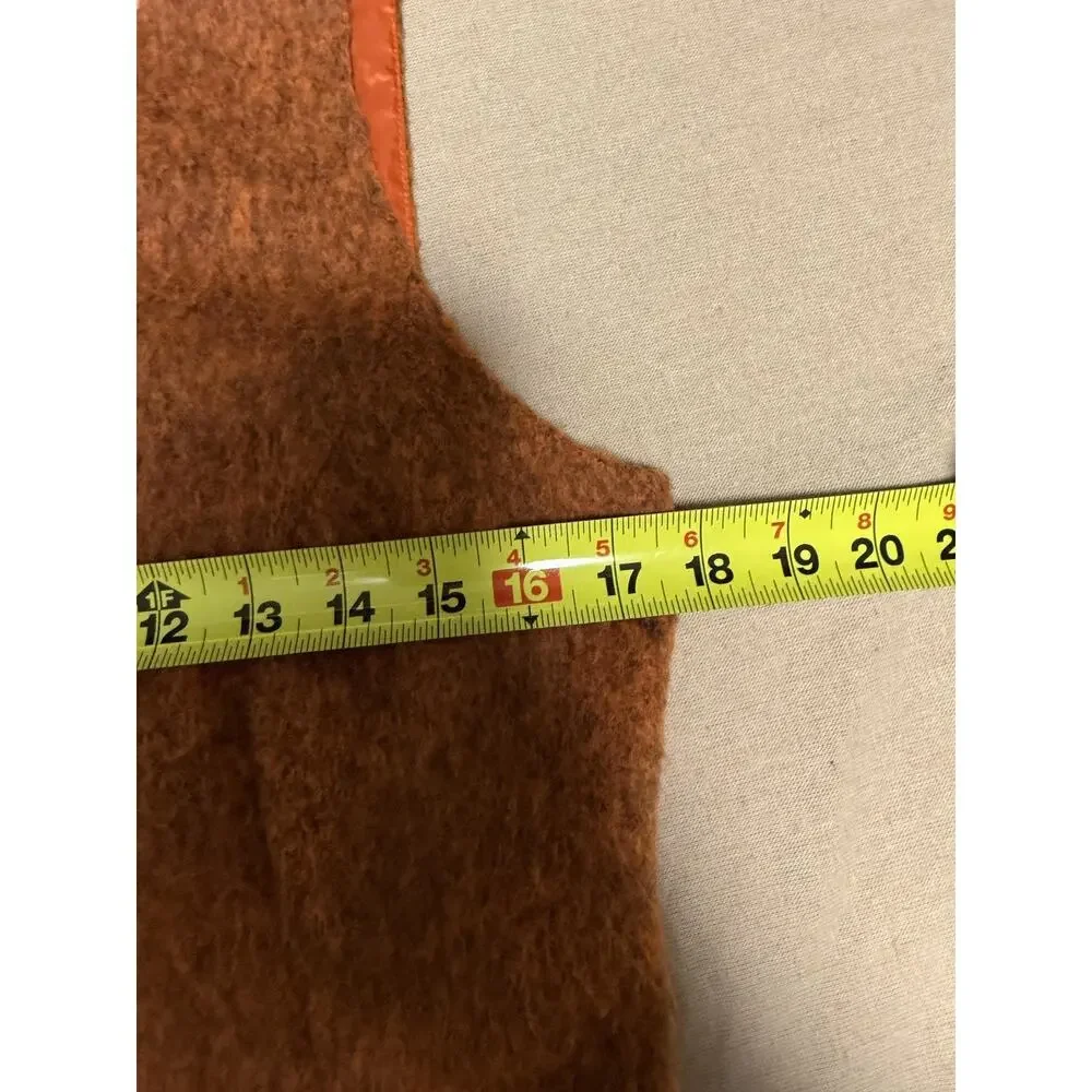 Blumarine Dress Womens IT 44 US 8 Brown Wool Blend Boucle Shift Made in Italy - Picture 12 of 14